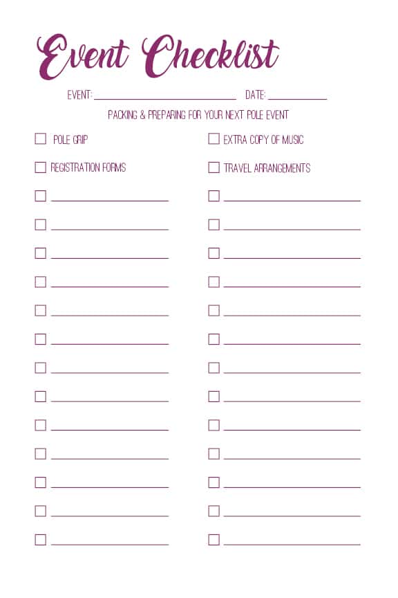 The Pole Dancer's Journal