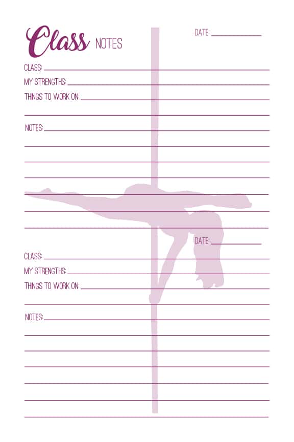 The Pole Dancer's Journal