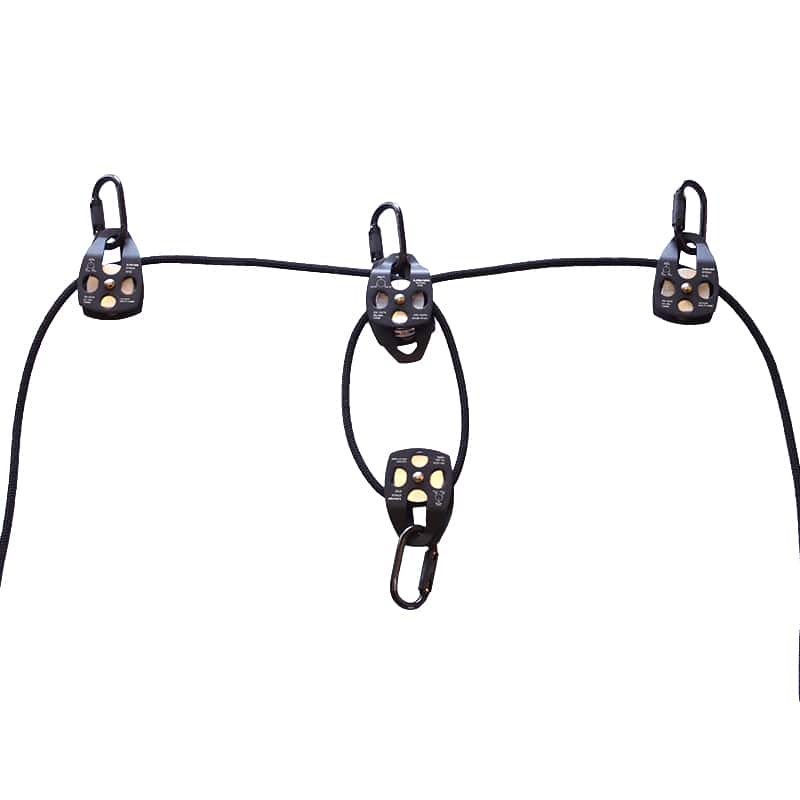 Light Rig Pulleys Pulley System for Portable Rigs – Aerial Essentials